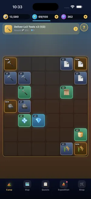 Treasure Journey screenshot 1