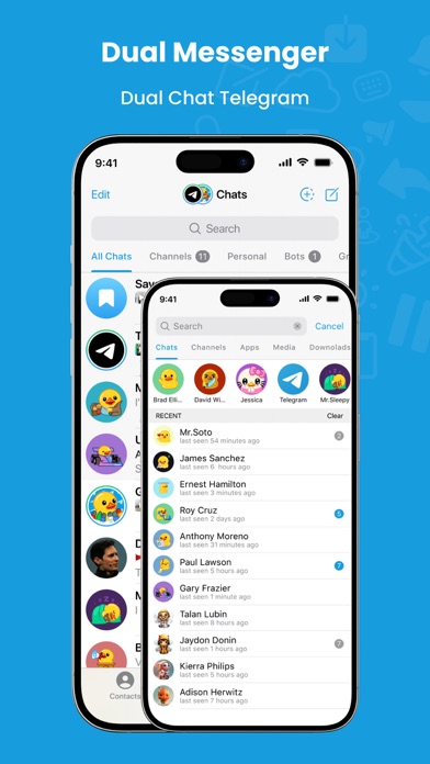 Telegram Tools Dual Messenger Screenshot