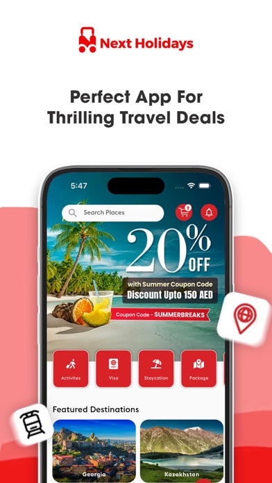 Next Holidays Screenshot