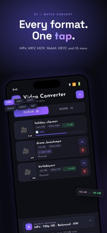 Just a Simple Video Converter screenshot