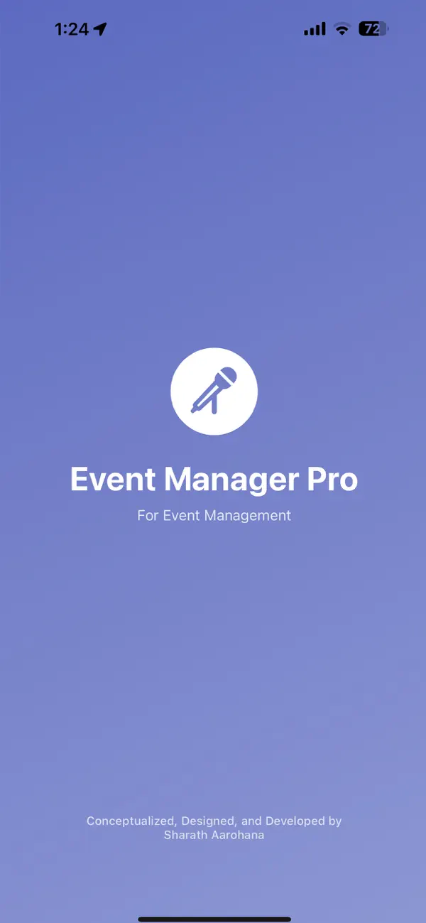 Screenshot #1 pour Event Manager Pro