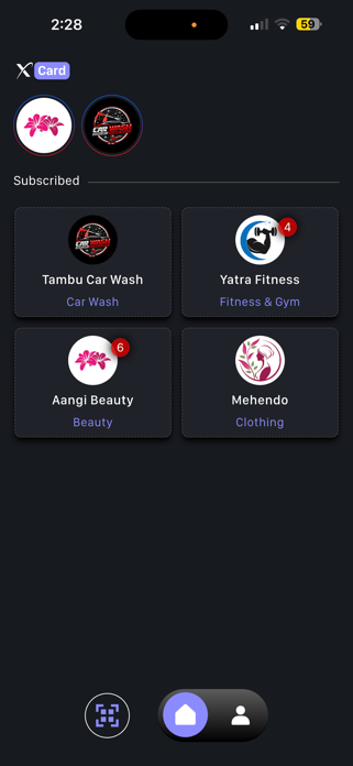 xCard App Screenshot 1 of 7