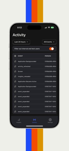 HogLite — PostHog Mobile App screenshot