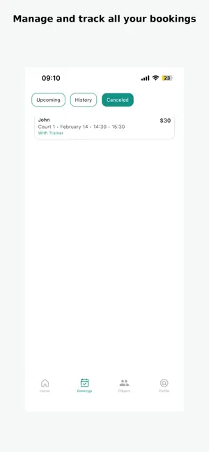 TennisLine screenshot 4