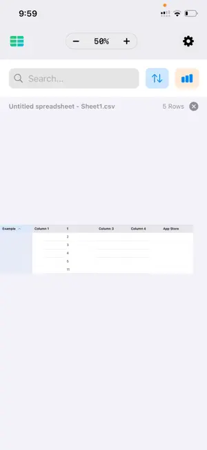 CSV Viewer - CSV Reader screenshot 4