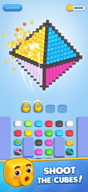 Shoot a Cube Puzzle! screenshot 2