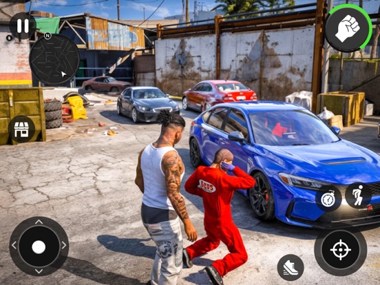 Real Gangster World Theft Wars iPad screenshot 2 - Games app