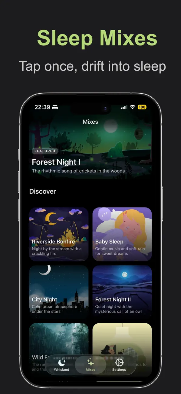 #3. White Noise for Sleep-Whisland (iOS) By: 立战 王