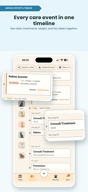 Pet Health Booklet: Dog & Cat screenshot 2
