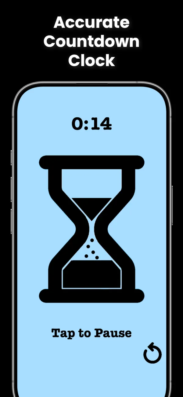 #2. Sand Timer - Countdown Clock (iOS) โดย: Vicki Partridge
