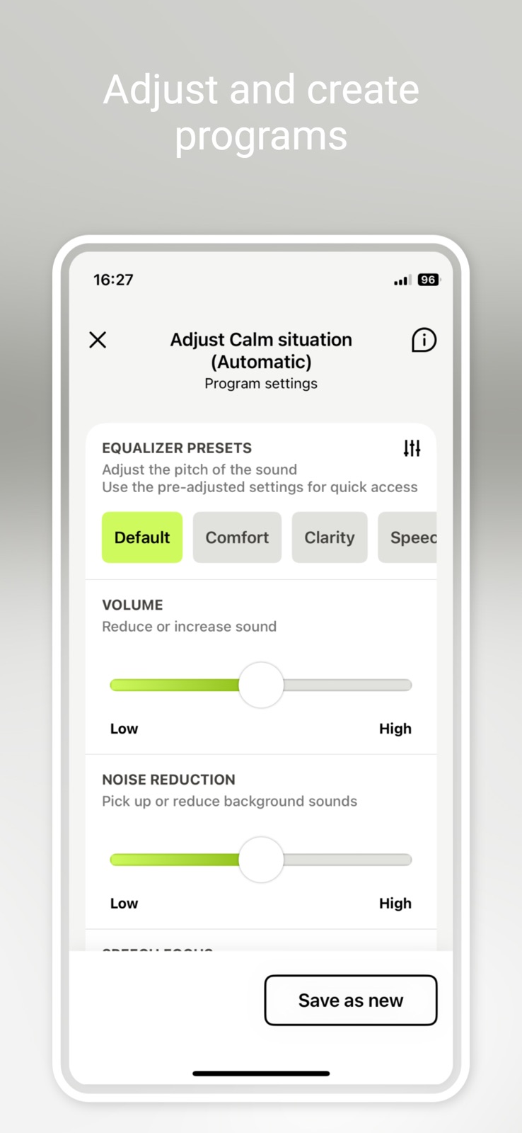 myPhonak iphone screenshot 2