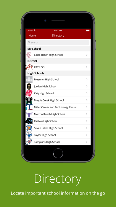 Katy ISD Screenshot