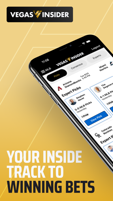 VegasInsider Betting Picks Screenshot 1 - AppWisp.com VegasInsider Betting Picks Screenshot 1 - AppWisp.com