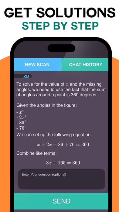 the Math solver Screenshot