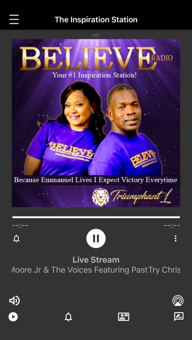 Screenshot #1 pour BELIEVE Radio