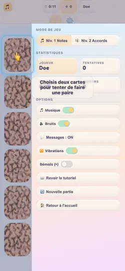 Capture d'écran de Mémo Notes sur iPhone 5