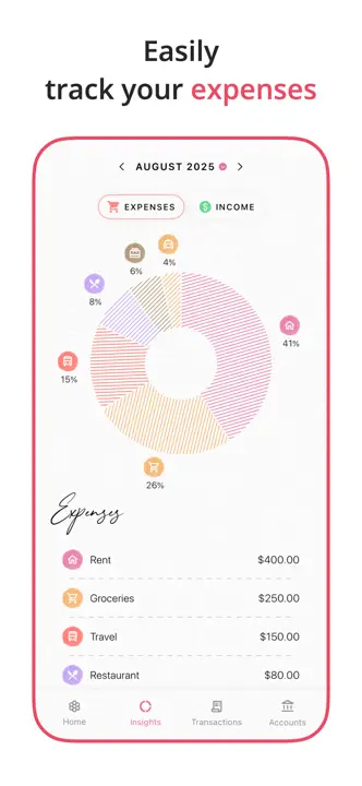 Budget Planner App: Screenshot 2 von 7