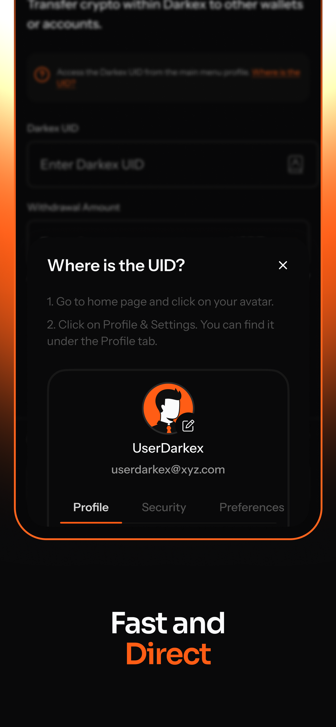 Darkex: Crypto & Exchange