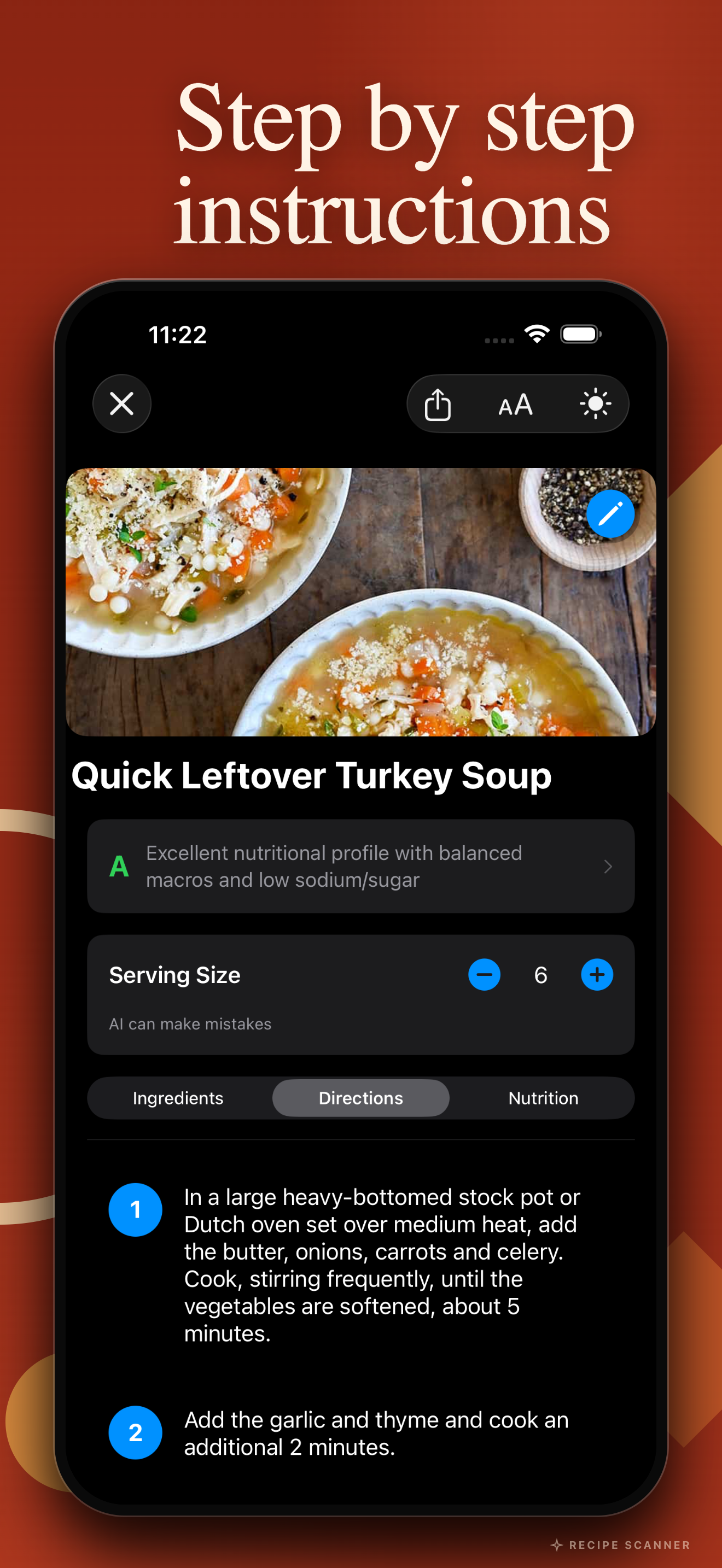 Recipe Scanner C