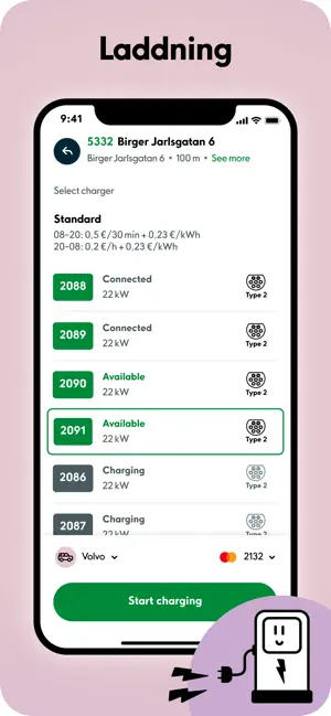 Aimo – parkera & ladda iPhone screenshot 4