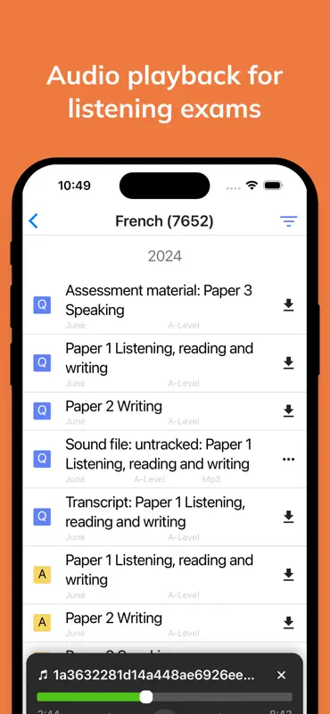 My Past Papers screenshot 5 of 6