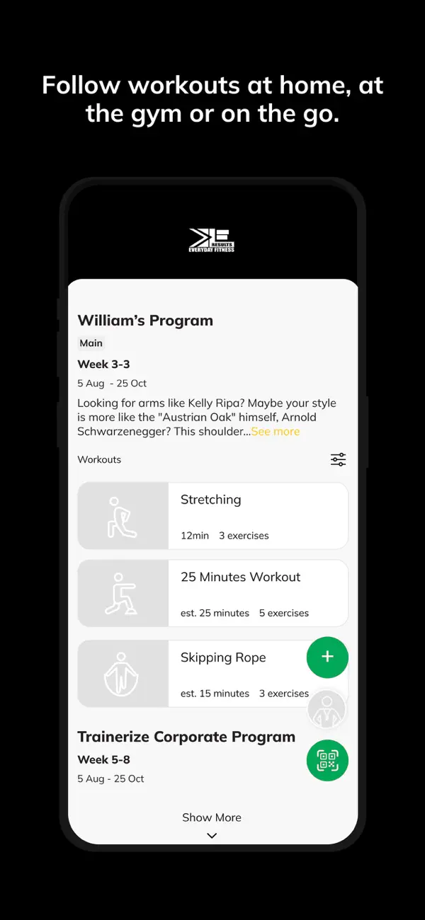 Screenshot #3 pour EveryDay Fitness+