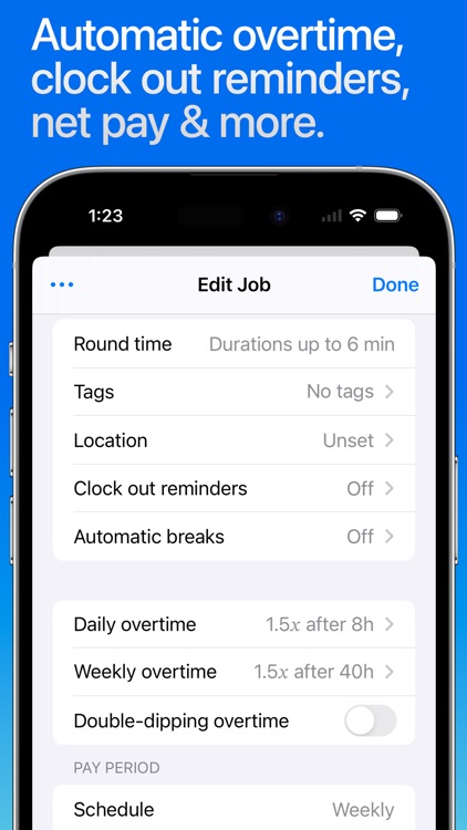 Hours Tracker: Time Tracking screenshot-7