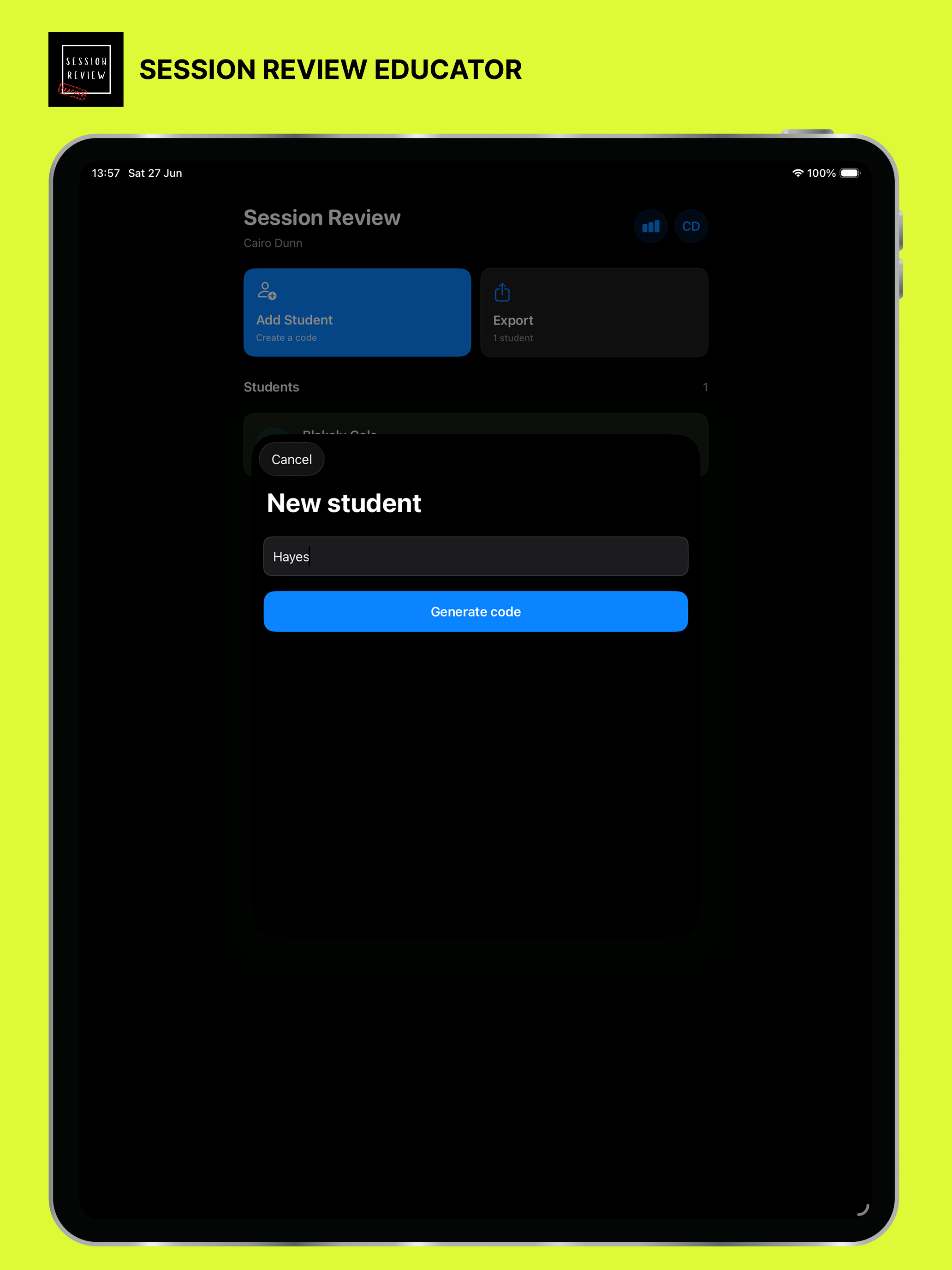 Session Review Educator screenshot 7