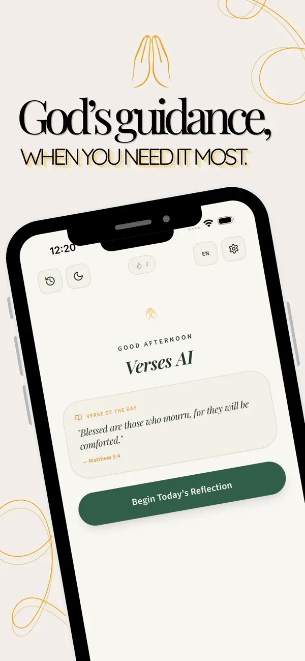 Screenshot #1 pour Bible Verses AI