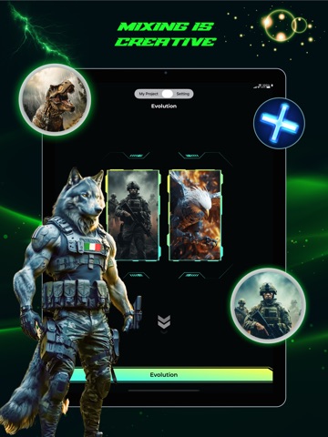 Animal Fusion & Mix Character iPad screenshot