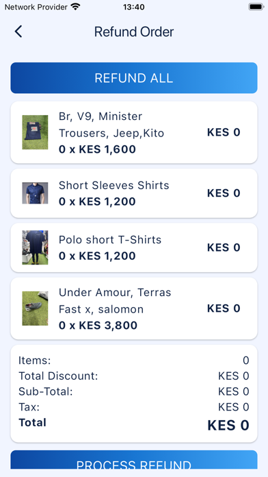 PiXi POS Screenshot