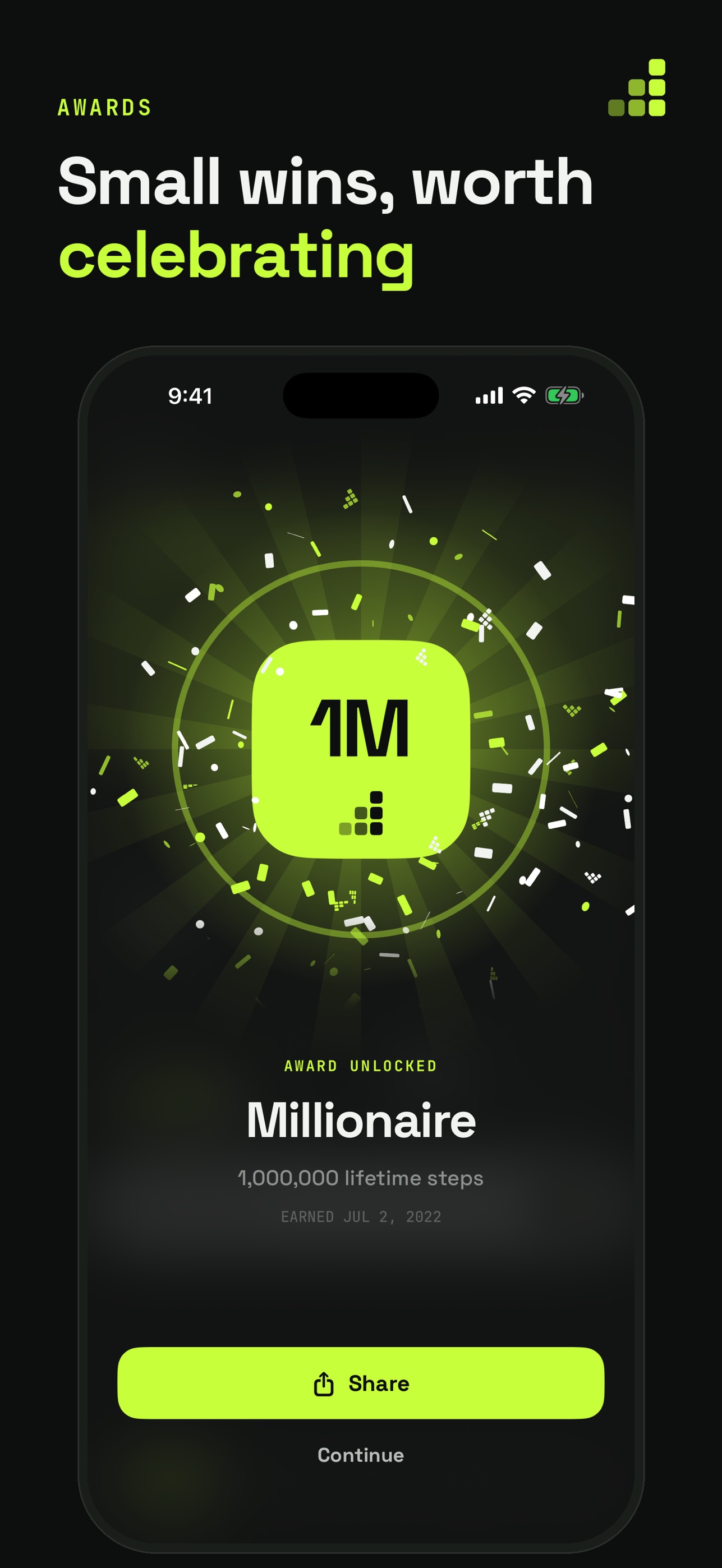 Screenshot 2 of Pedometer - StepKit