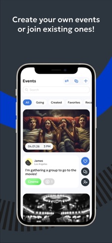 CRQL - Events and People screenshot