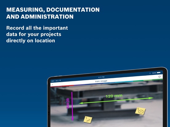 Bosch Toolbox iPad screenshot 1 - Utilities app
