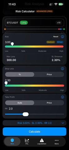 Crypto Risk App Screenshot 4 of 10
