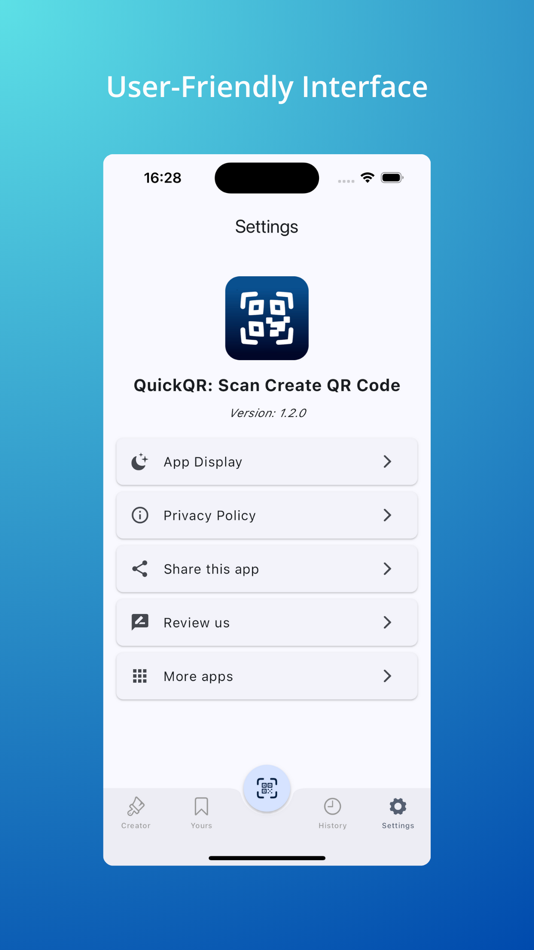 #6. QuickQR: Scan & Create QR Code (iOS) Podle: Hieu Chau