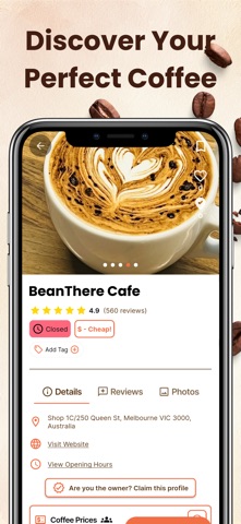 BeanThere Screenshot 2 of 5