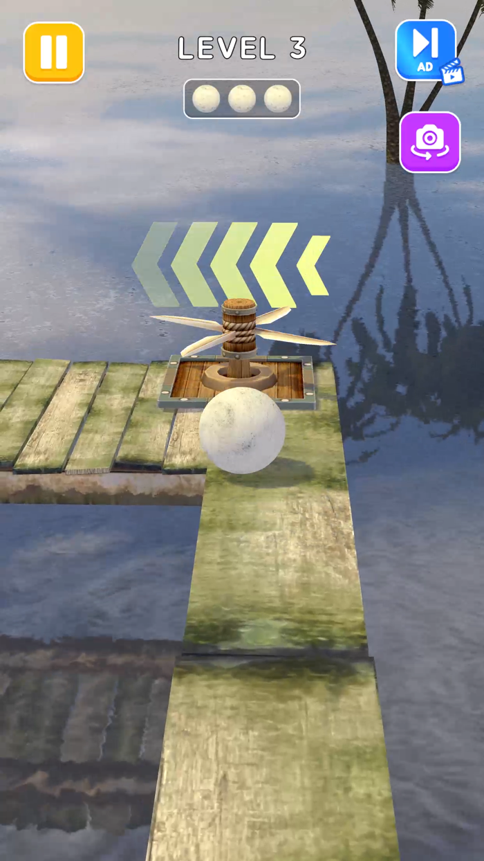 Rolling Balance Ball 3D