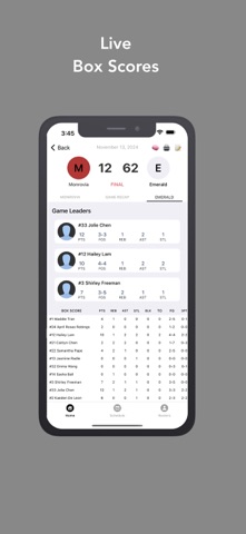 Hoop Review Stats iPhone screenshot