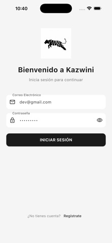 Kazwini iPhone screenshot