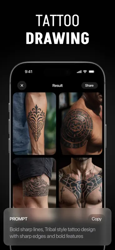 Tattoo AI - Tattoo Design screenshot 8 of 8