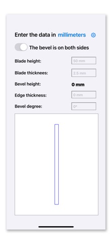 Bevel Calculator screenshot