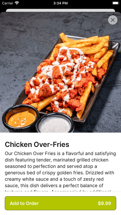 Zaytoun Halal Grill iPhone screenshot 3 - Food & Drink app