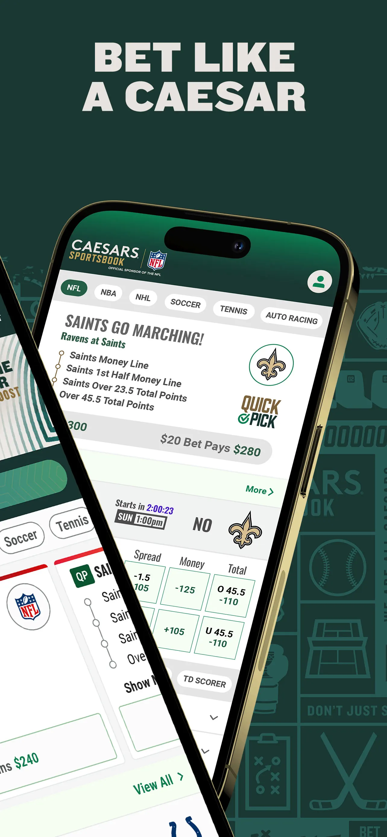 Caesars Sportsbook screenshot 2