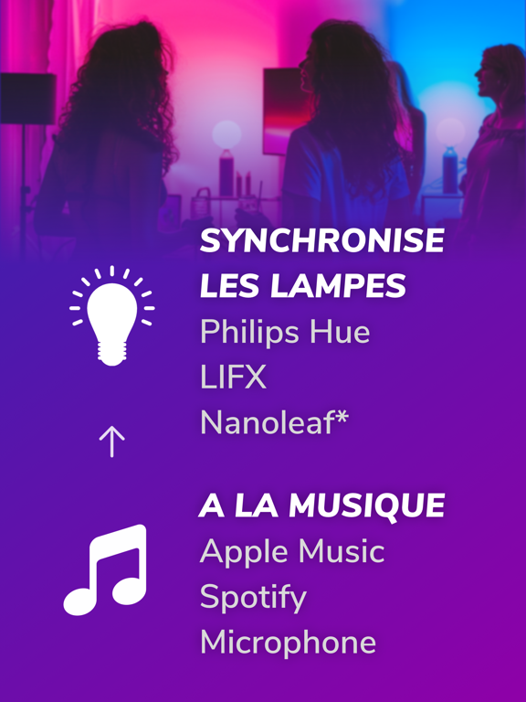 Screenshot #4 pour iLightShow for Philips Hue