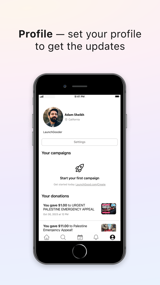 #6. LaunchGood (iOS) 由: LaunchGood, Inc