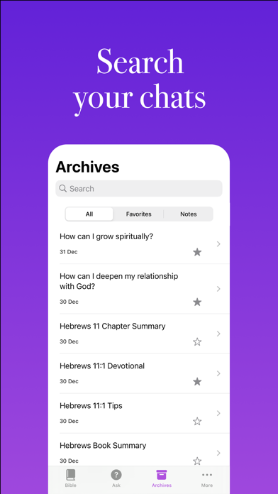 Bible Ace: AI Bible Study Tool Screenshot