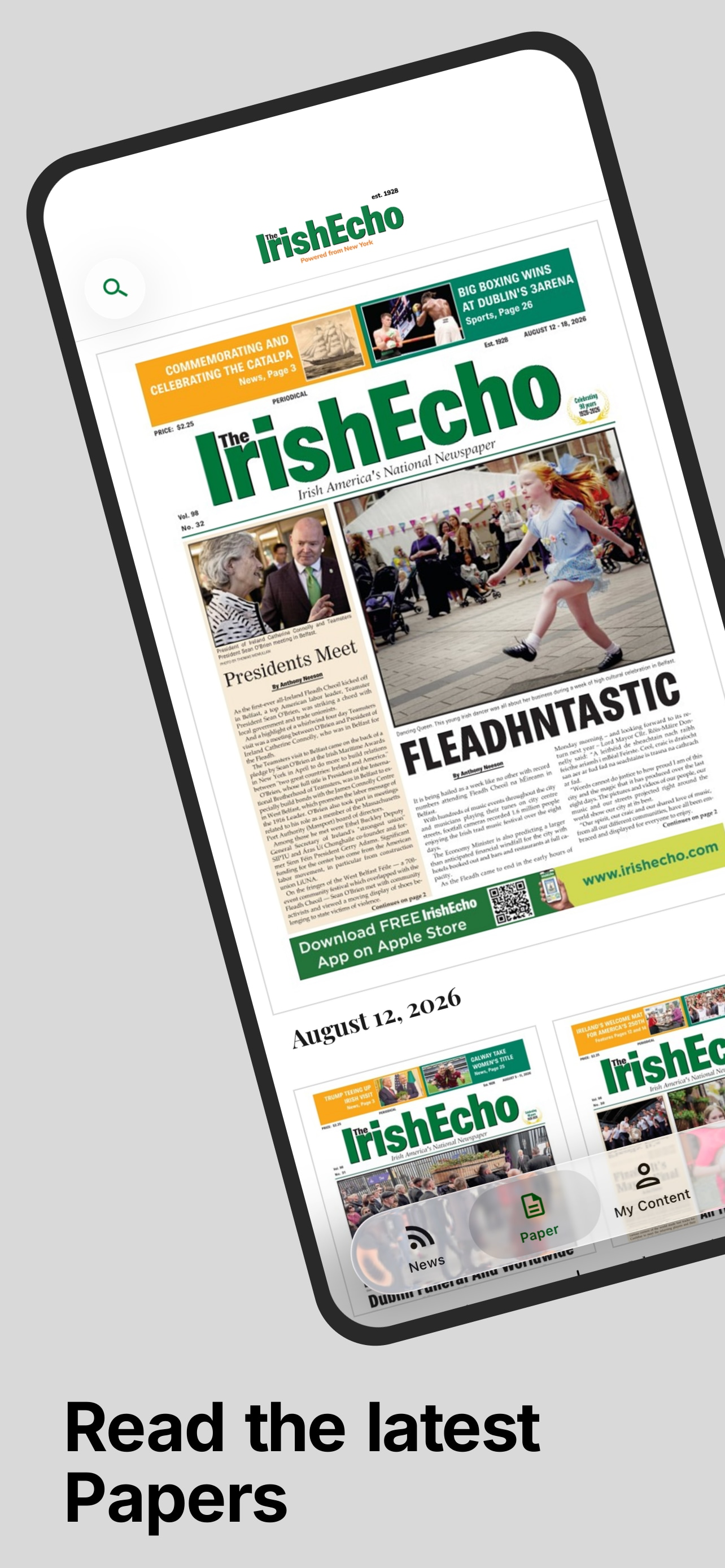 Irish Echo screenshot 2