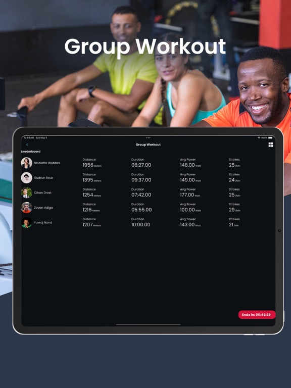 RowStream - Row Together iPad screenshot 5 - Sports app