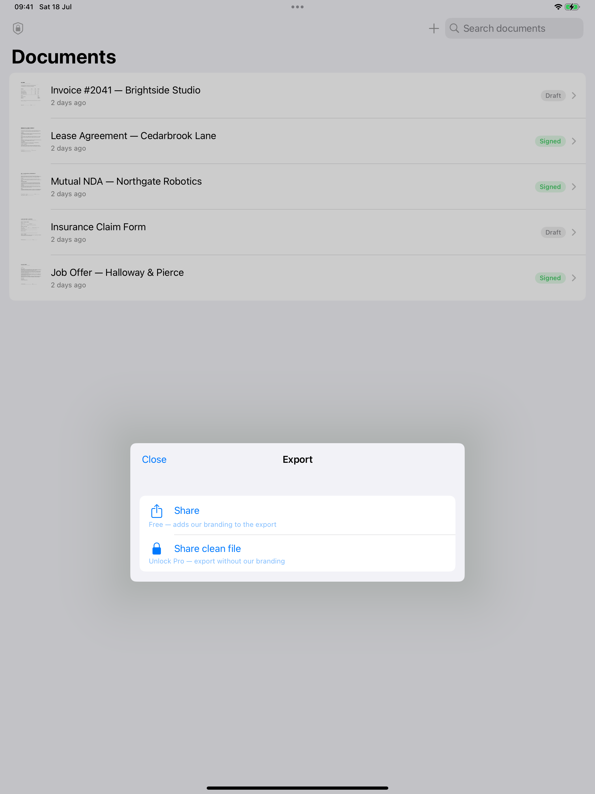 Signature & Fill: Sign PDF screenshot 13
